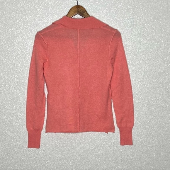 NWOT Free People 100% Cashmere Button Collar Cardigan - Picture 12 of 14